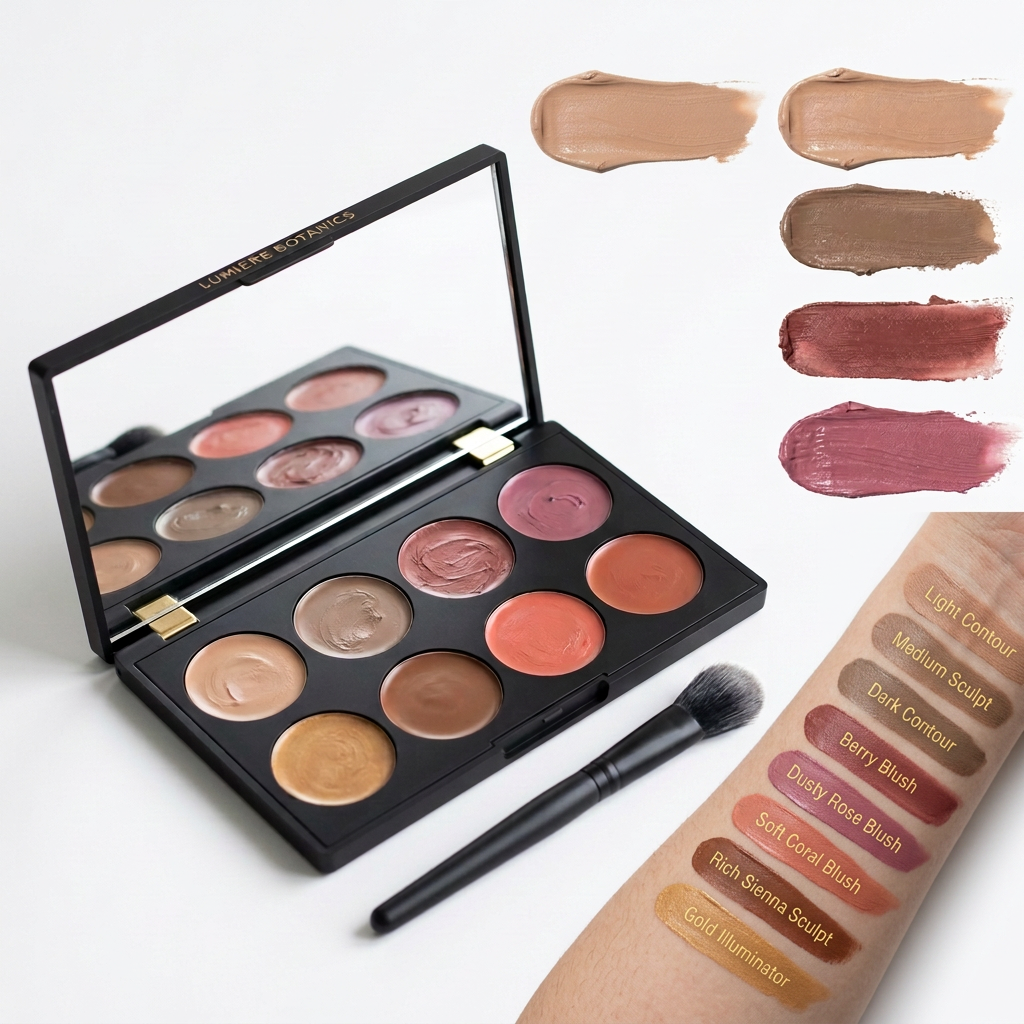 Palette Crème - Texture et swatches